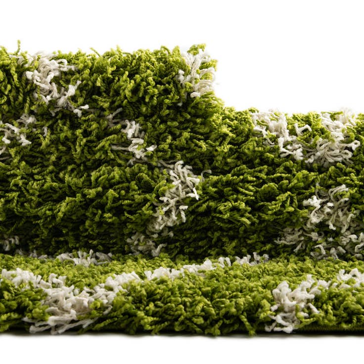 Detail image of 2' x 8' Trellis Shag Runner Rug