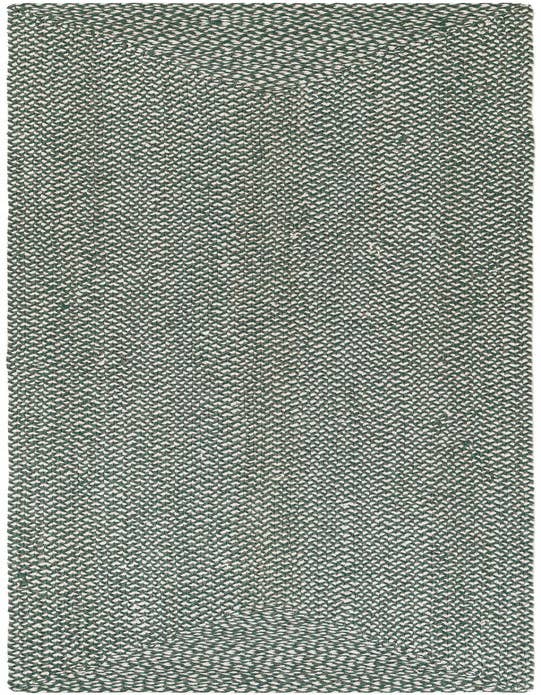 Detail image of 2' 7 x 10'  Hand Tweed Braided Jute Runner Rug