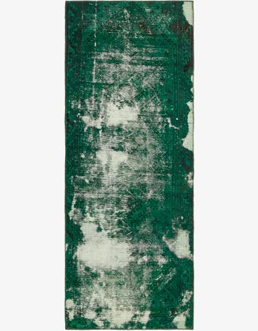 3' 5 x 9' Hand Knotted Ultra Vintage Persian Wool Runner Rug