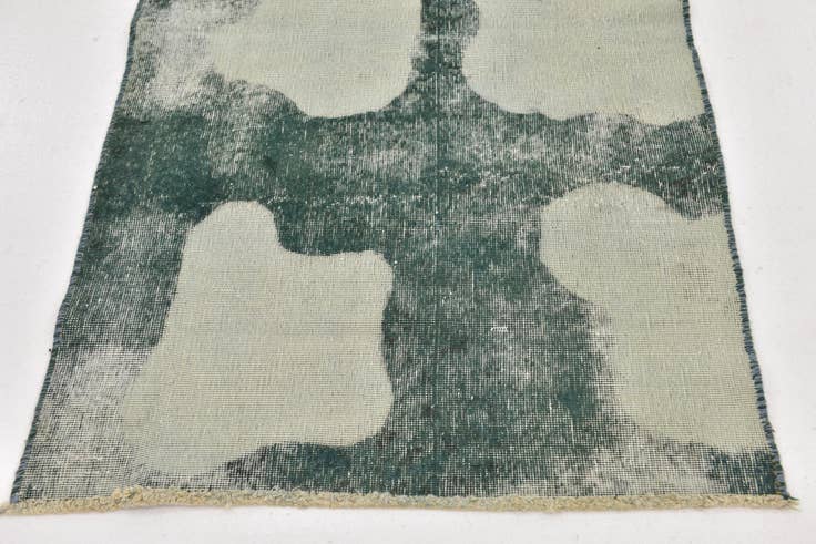Detail image of 3' x 6' 4 Hand Knotted Ultra Vintage Persian Wool Runner Rug