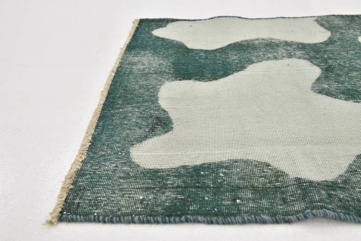 Detail image of 3' x 6' 4 Hand Knotted Ultra Vintage Persian Wool Runner Rug