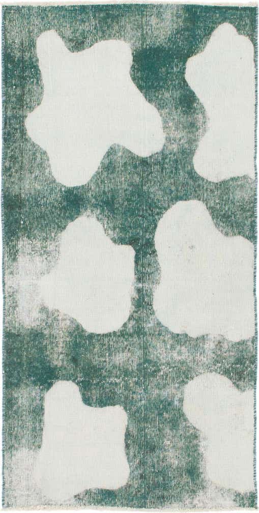 3' x 6' 4 Hand Knotted Ultra Vintage Persian Wool Runner Rug
