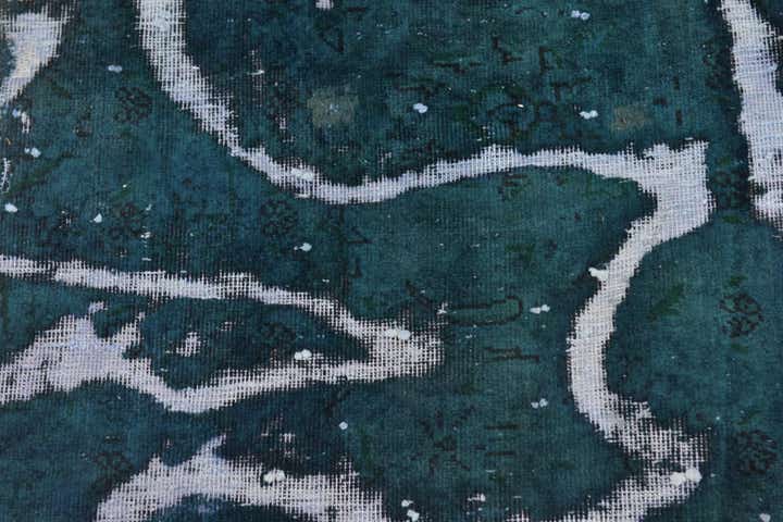 65cm x 240cm Hand Knotted Ultra Vintage Persian Wool Runner Rug