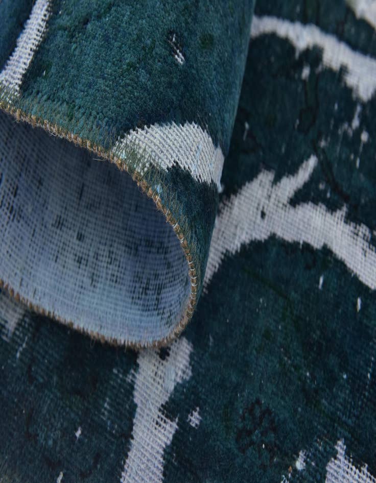 Detail image of 2' 2 x 7' 10  Hand Knotted Ultra Vintage Persian Wool Runner Rug