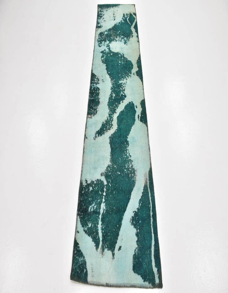 Detail image of 2' 2 x 8' 7  Hand Knotted Ultra Vintage Persian Wool Runner Rug