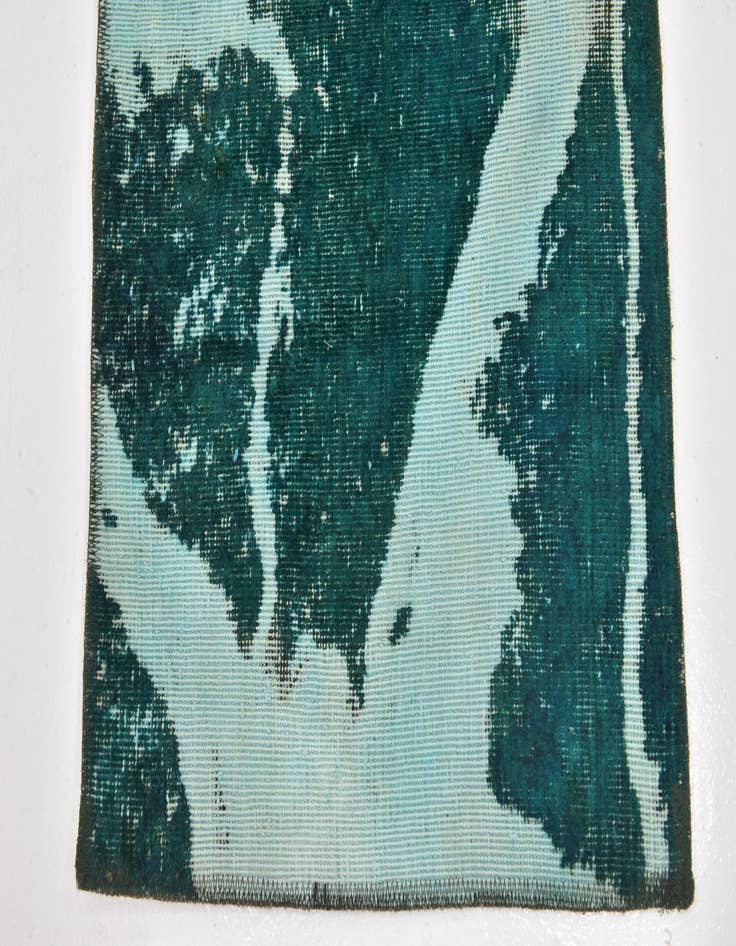 Detail image of 2' 2 x 8' 7  Hand Knotted Ultra Vintage Persian Wool Runner Rug