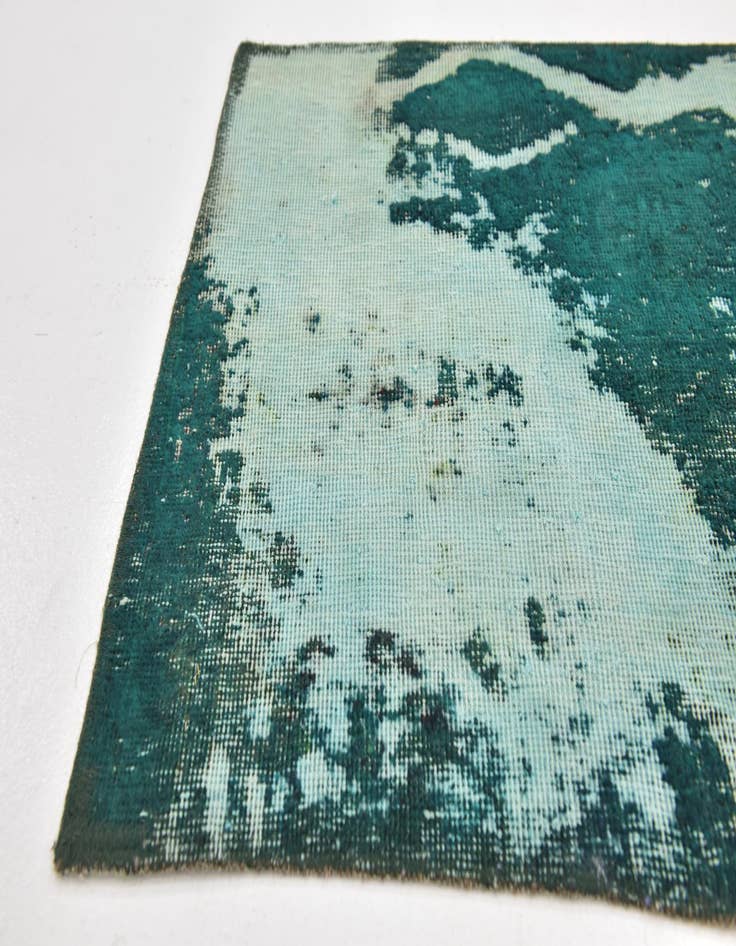 Detail image of 2' 2 x 8' 7  Hand Knotted Ultra Vintage Persian Wool Runner Rug