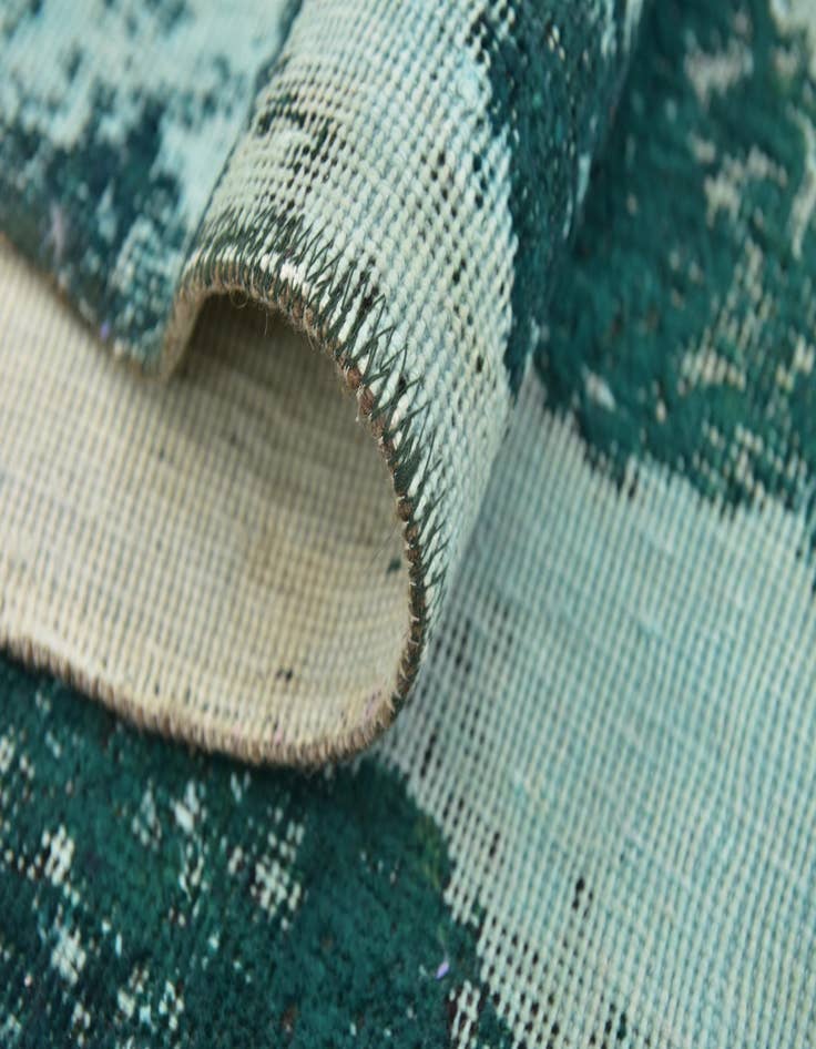 Detail image of 2' 2 x 8' 7  Hand Knotted Ultra Vintage Persian Wool Runner Rug