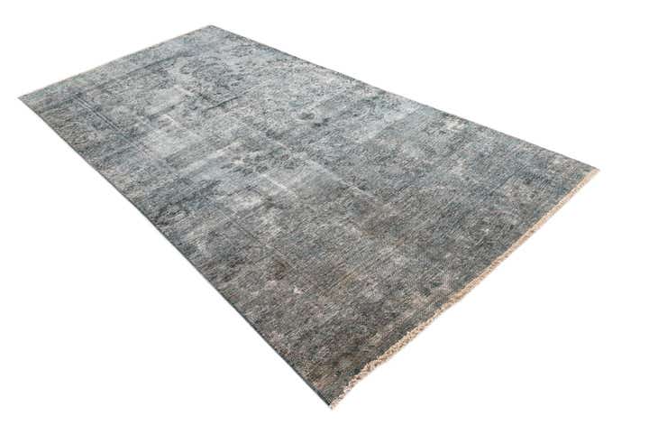 4' 6 x 9' 2 Hand Knotted Ultra Vintage Persian Wool Runner Rug