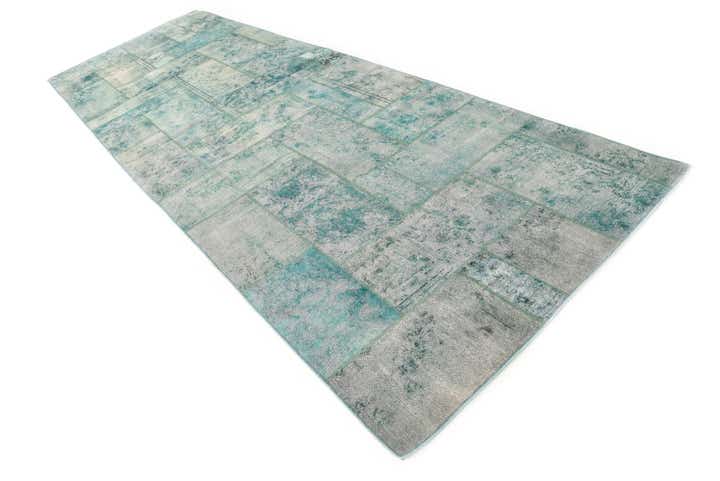 5' x 14' 11 Hand Knotted Ultra Vintage Persian Wool Runner Rug