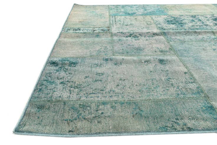 Detail image of 5' x 14' 11 Hand Knotted Ultra Vintage Persian Wool Runner Rug