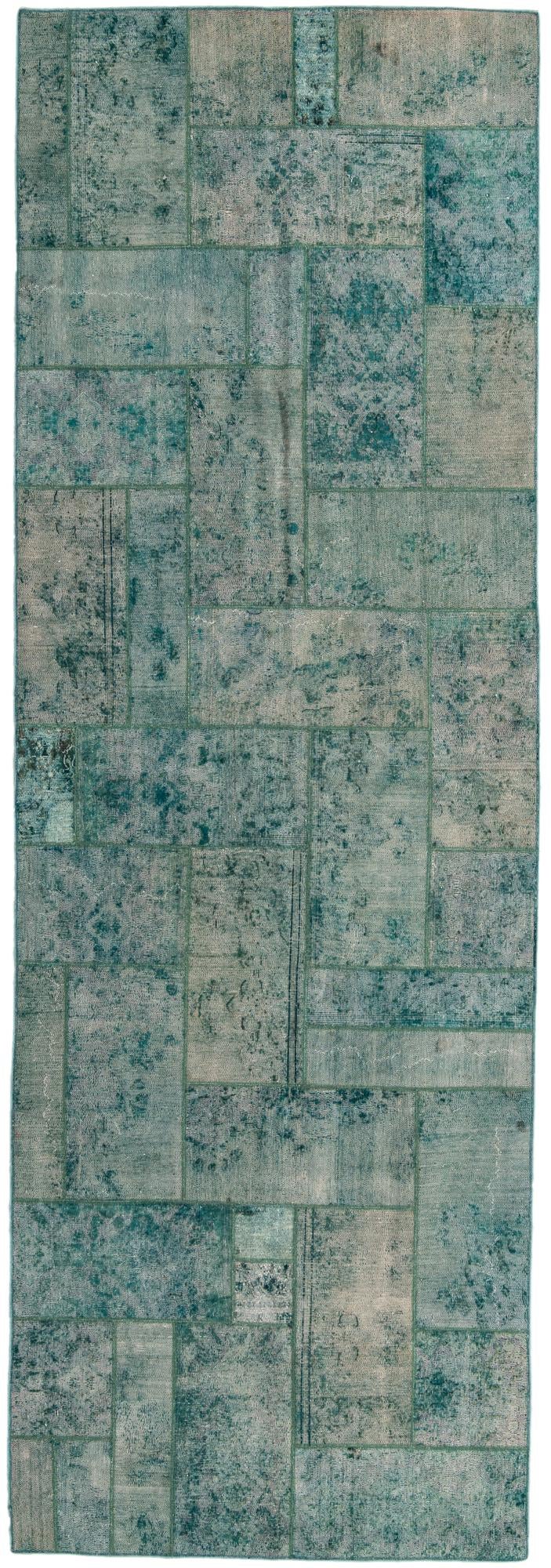 5' x 14' 11 Hand Knotted Ultra Vintage Persian Wool Runner Rug
