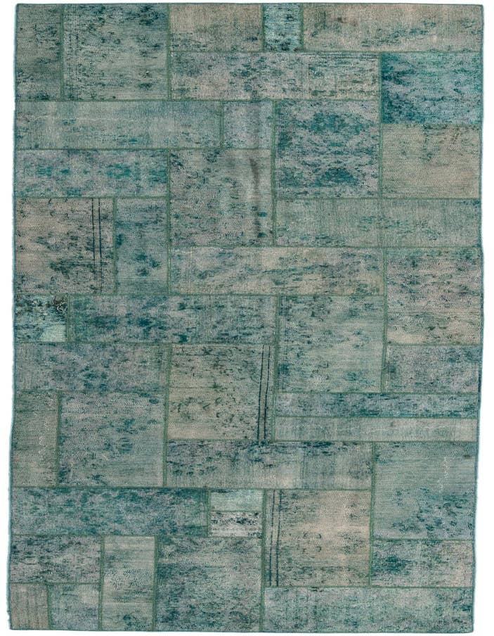 Detail image of 5' x 14' 11 Hand Knotted Ultra Vintage Persian Wool Runner Rug