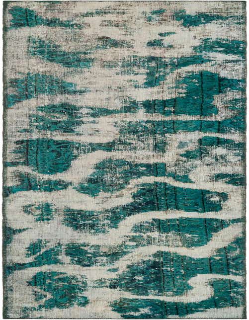 Primary image 2' 6 x 10' 1  Hand Knotted Ultra Vintage Persian Wool Runner Rug