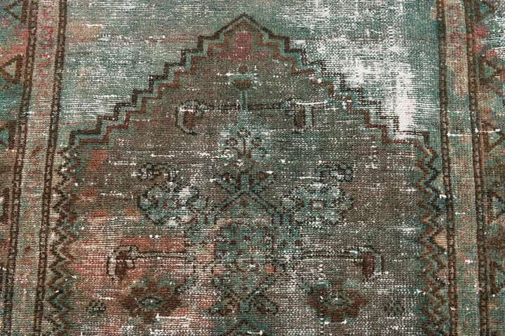 2' 10 x 6' Hand Knotted Ultra Vintage Persian Wool Runner Rug