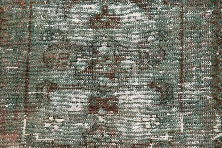 2' 10 x 6' Hand Knotted Ultra Vintage Persian Wool Runner Rug