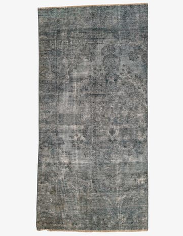4' 6 x 9' 2 Hand Knotted Ultra Vintage Persian Wool Runner Rug