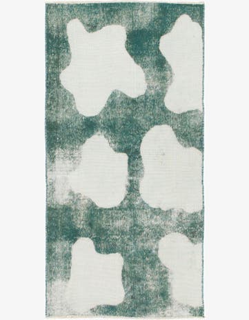 3' x 6' 4 Hand Knotted Ultra Vintage Persian Wool Runner Rug