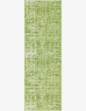 Green Valencia Runner Rug