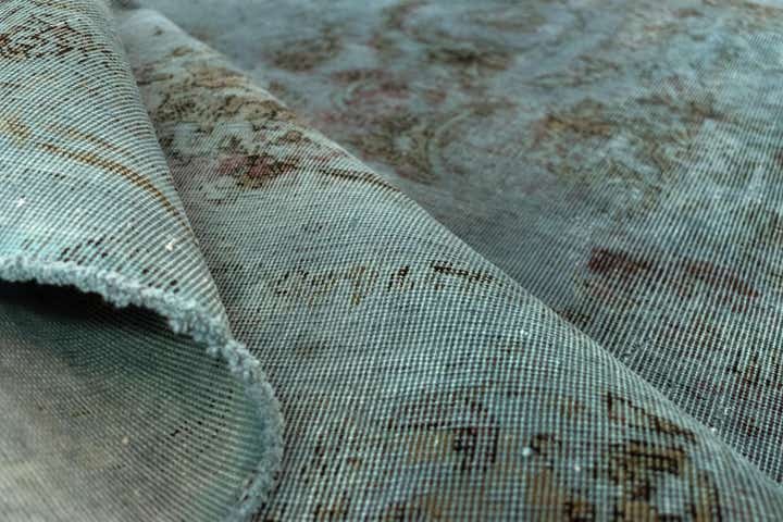 6' 7 x 12' 6 Vintage Royal Wool Runner Rug