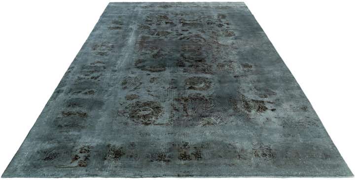 6' 7 x 12' 6 Vintage Royal Wool Runner Rug