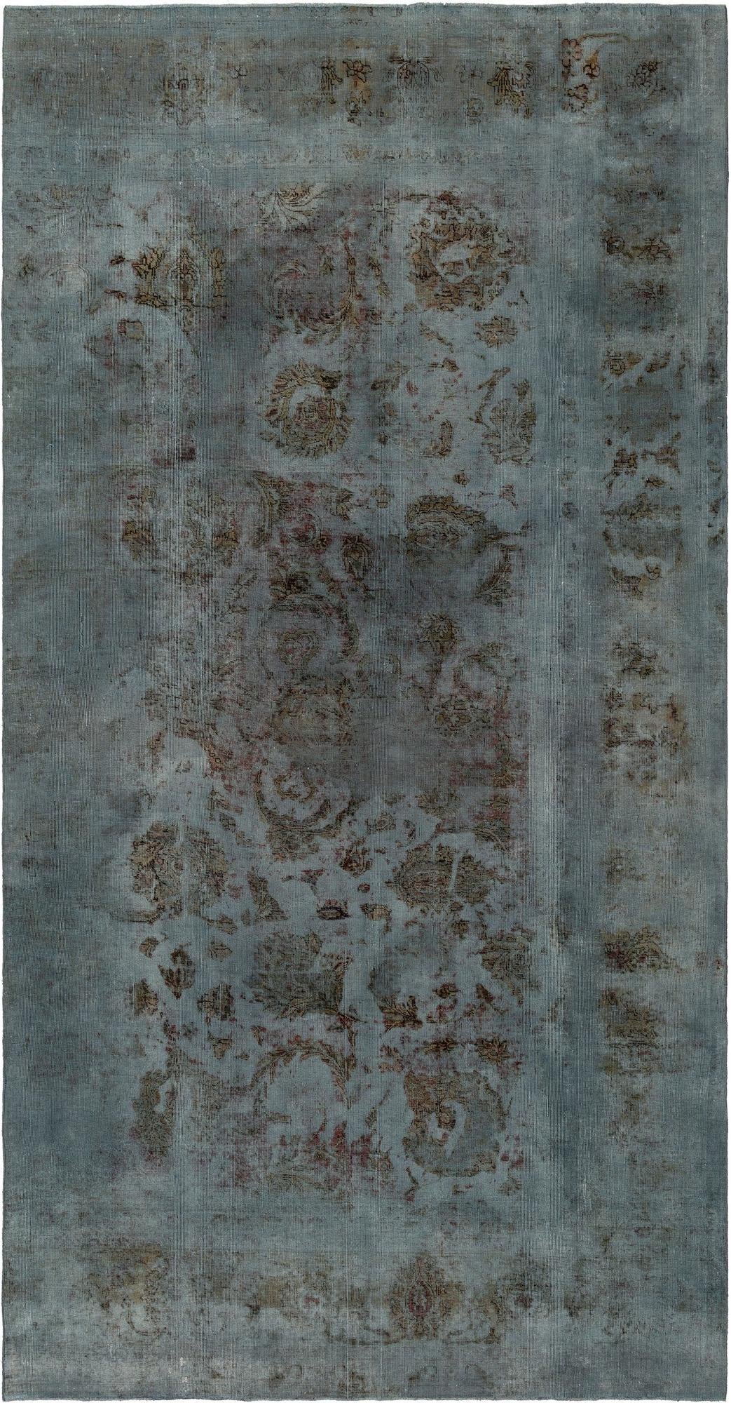 6' 7 x 12' 6 Vintage Royal Wool Runner Rug