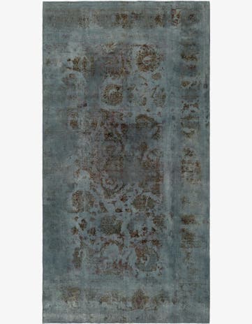 6' 7 x 12' 6 Vintage Royal Wool Runner Rug