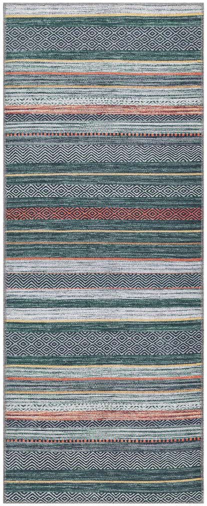 2' x 5' Washable Yara Runner Rug