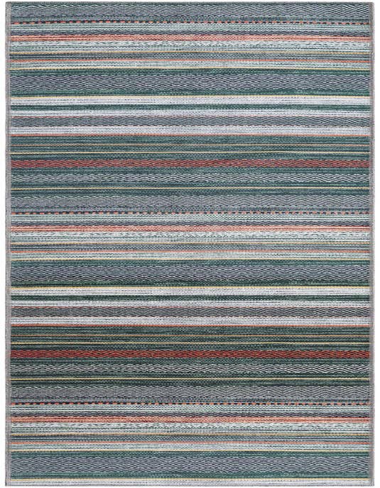 Detail image of 2' 7 x 10' Washable Yara Runner Rug