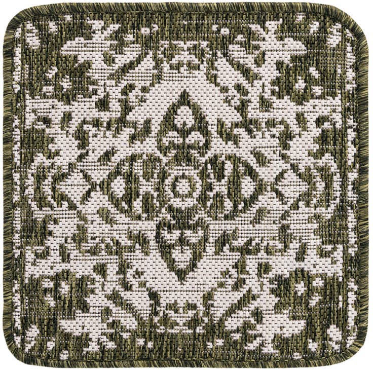 Detail image of 1' 4 x 1' 4 Easy-Clean Jill Zarin Dubai Indoor / Outdoor Sample Rug