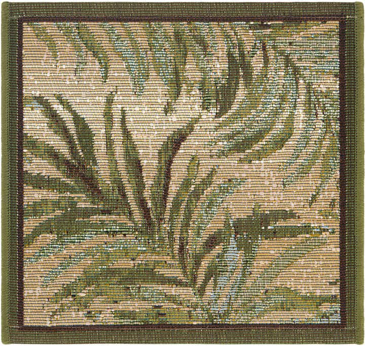 1' 4 x 1' 4 Easy-Clean Botanical Indoor / Outdoor Sample Rug