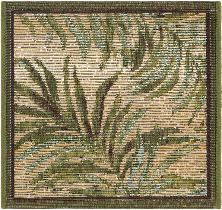 Detail image of 1' 4 x 1' 4 Easy-Clean Botanical Indoor / Outdoor Sample Rug