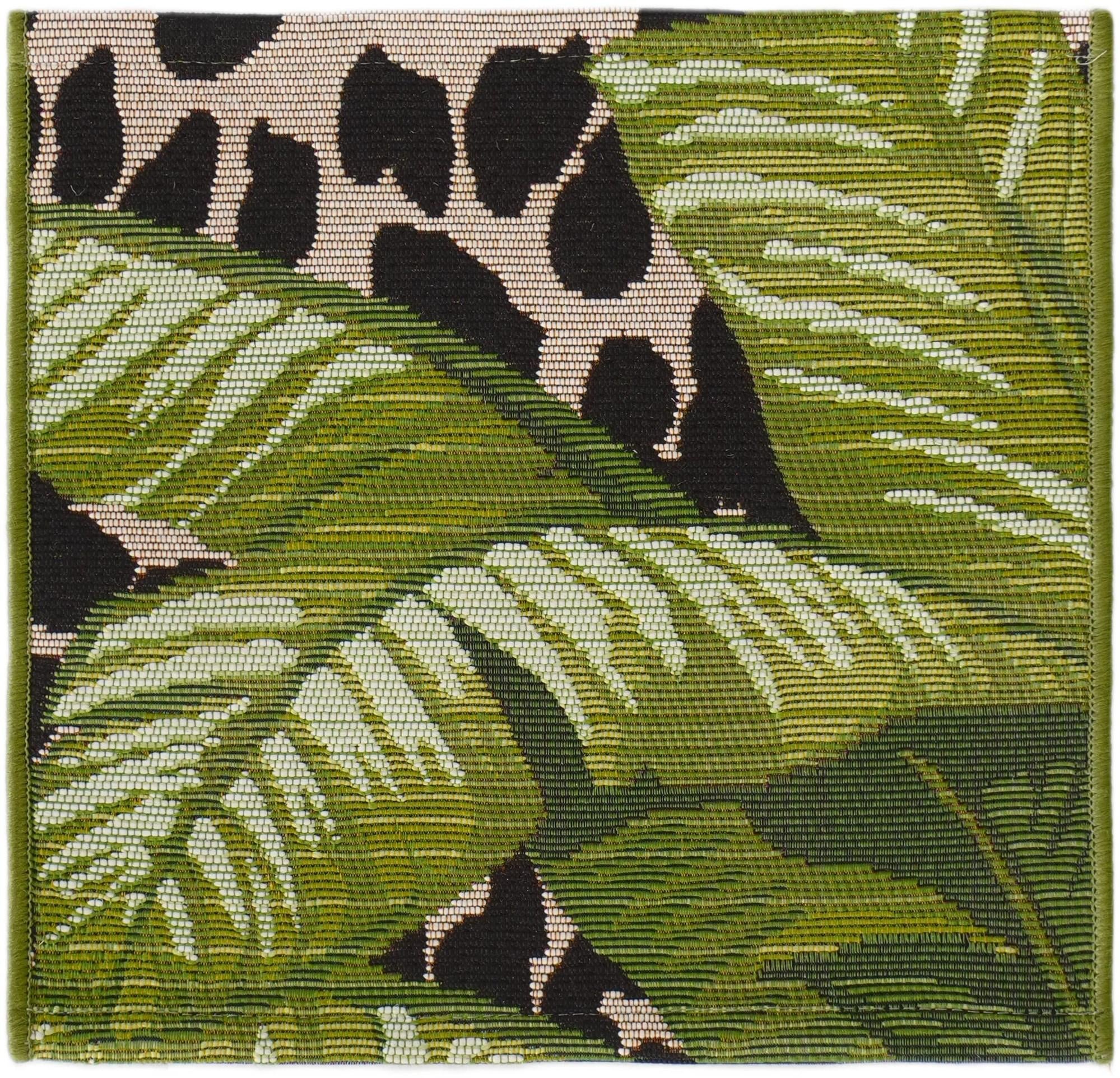 1' 4 x 1' 4 Easy-Clean Botanical Indoor / Outdoor Sample Rug