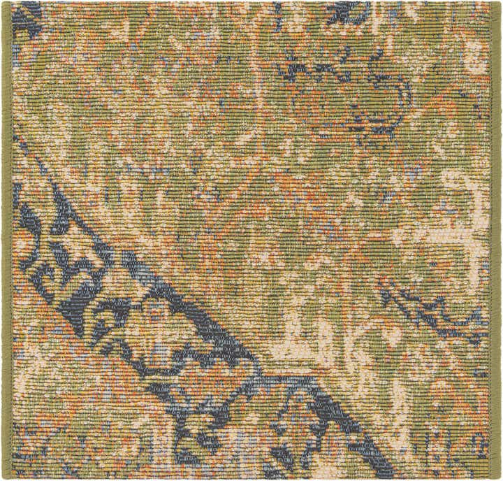 1' 4 x 1' 4 Easy-Clean Traditional Indoor / Outdoor Sample Rug