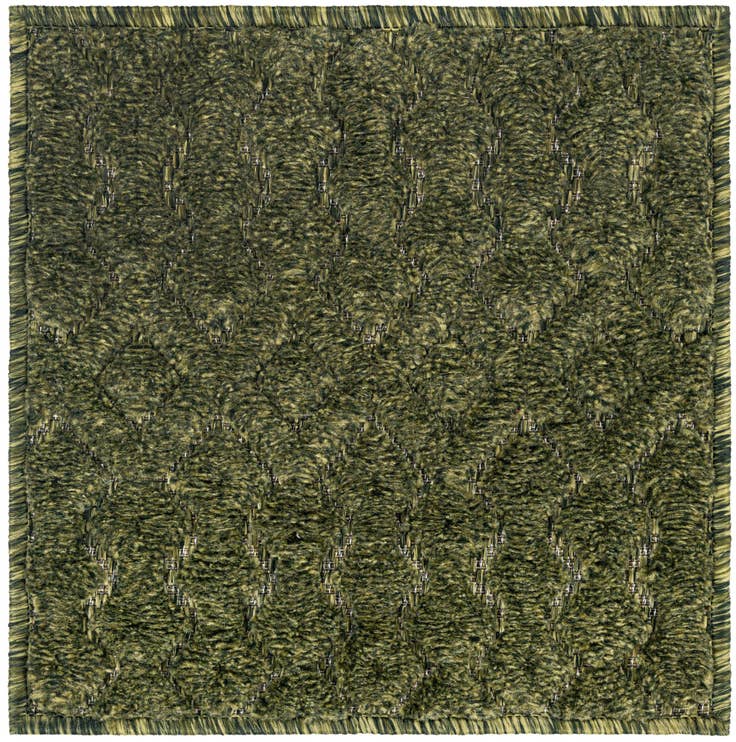 Detail image of 1' 4 x 1' 4 Easy-Clean Trellis Textured Indoor / Outdoor Sample Rug