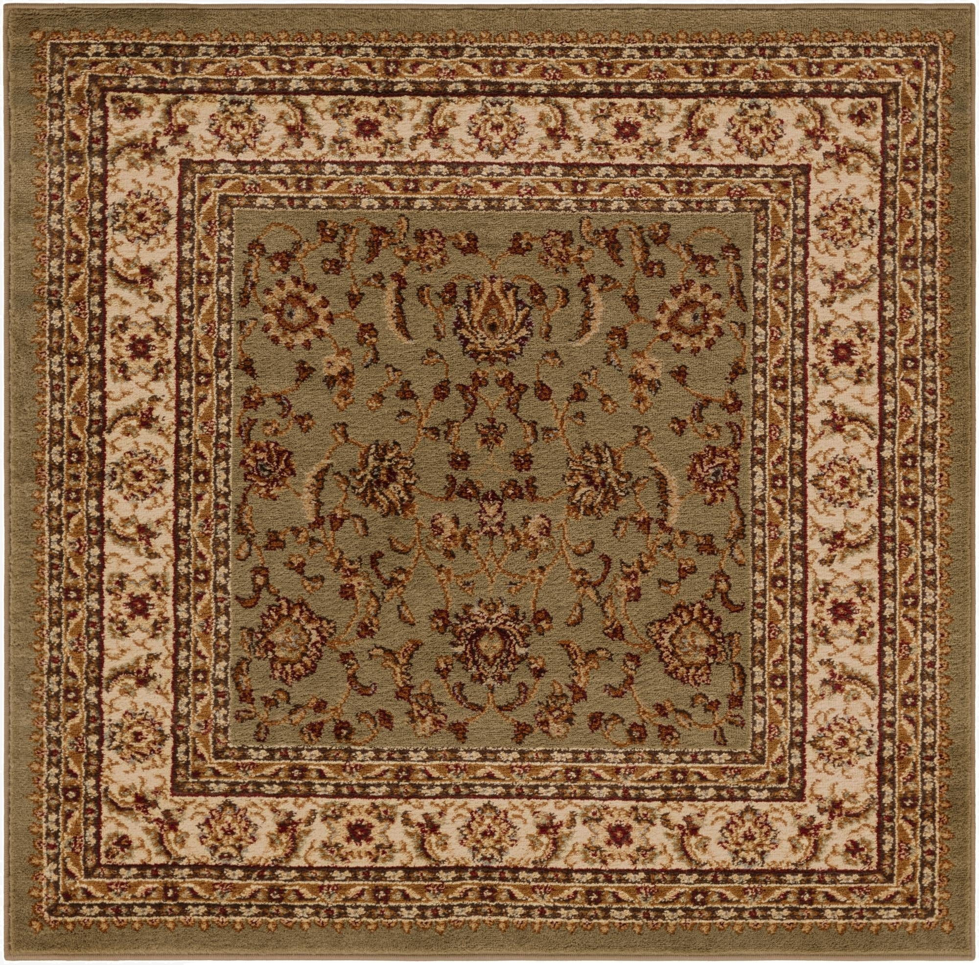 Primary image 125cm x 125cm Agra clásico Cuadrado Alfombra