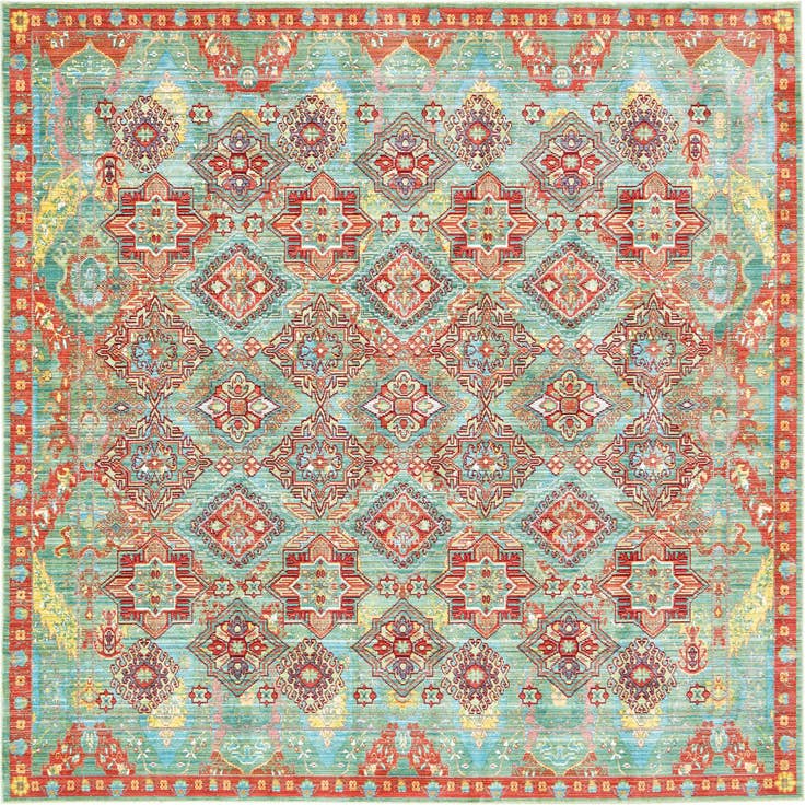 Detail image of 8' x 8' Alexis Square Rug