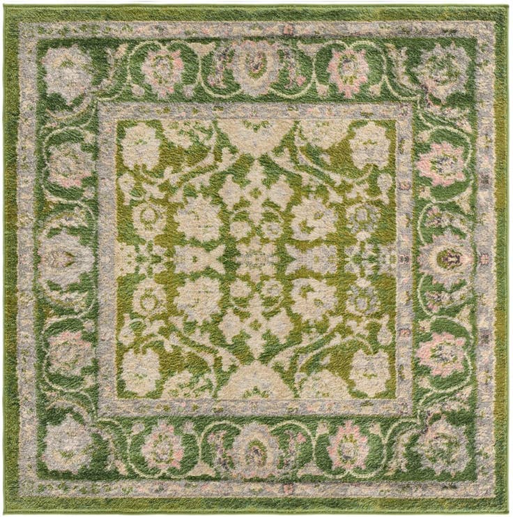 Detail image of 5' x 5' Aurelia Square Rug