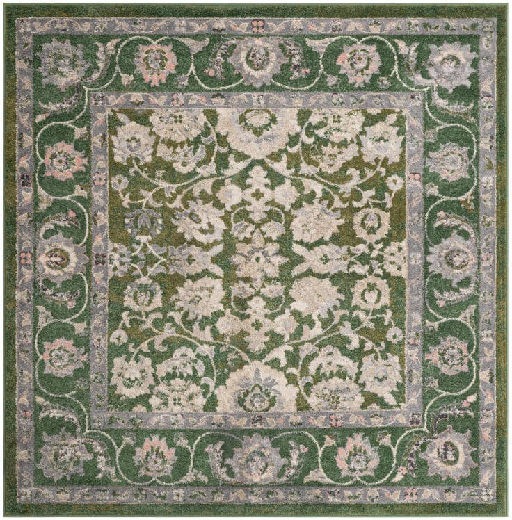 Detail image of 7' 10 x 7' 10 Aurelia Square Rug