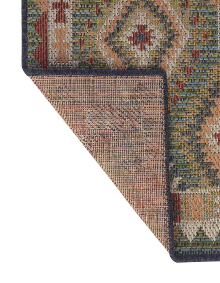 Detail image of 7' 10 x 7' 10 Easy-Clean Baja Indoor / Outdoor Square Rug