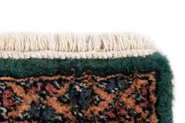 35cm x 35cm Hand Knotted Bokhara Oriental Wool Square Rug
