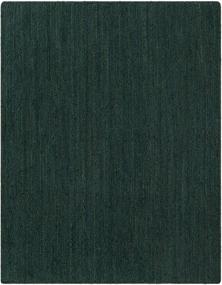 Detail image of 5' 3 x 5' 3  Hand Braided Jute Square Rug