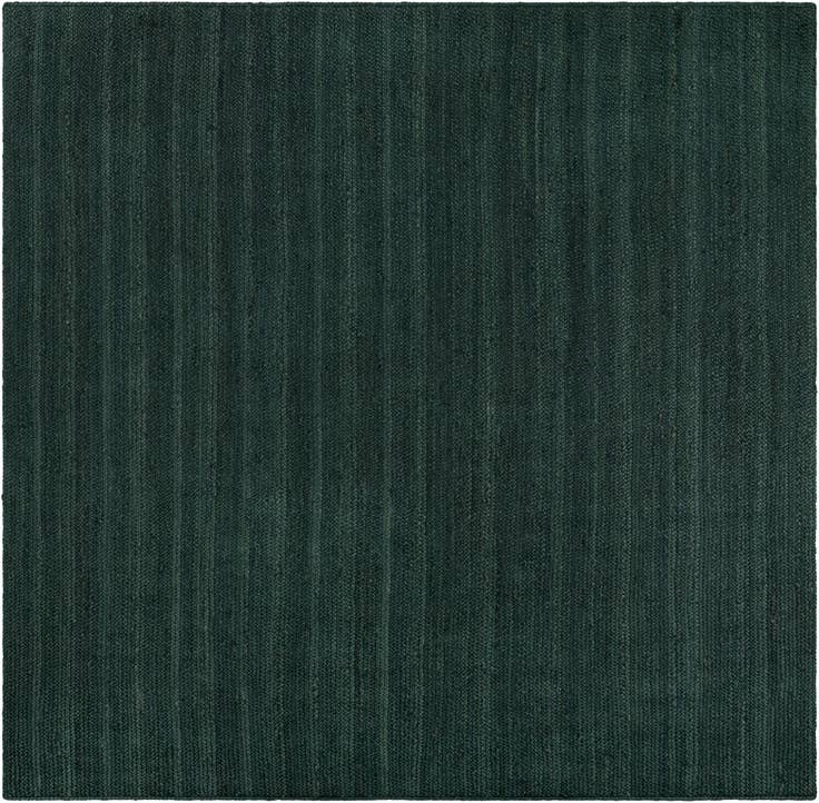 Detail image of 10' x 10' Handmade Braided Jute Square Rug