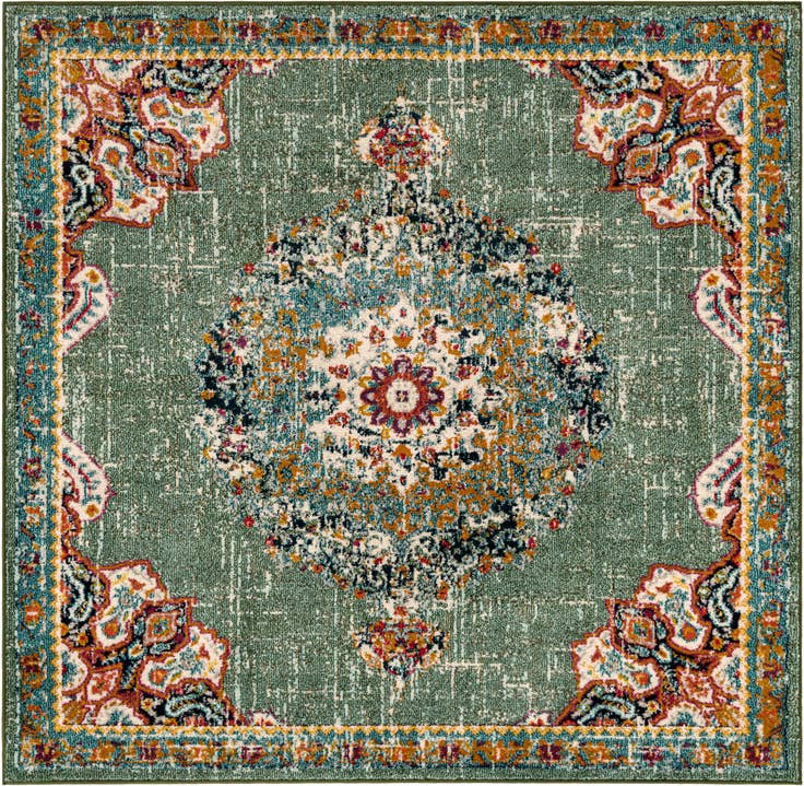 Detail image of 7' x 7' Carrington Square Rug