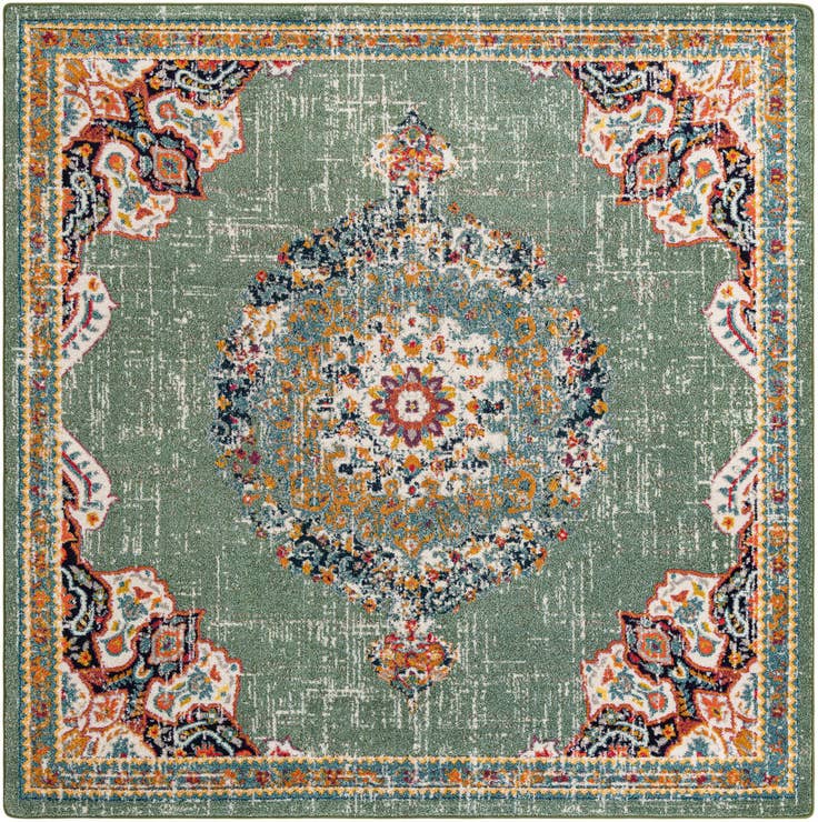 Detail image of 10' x 10' Carrington Square Rug