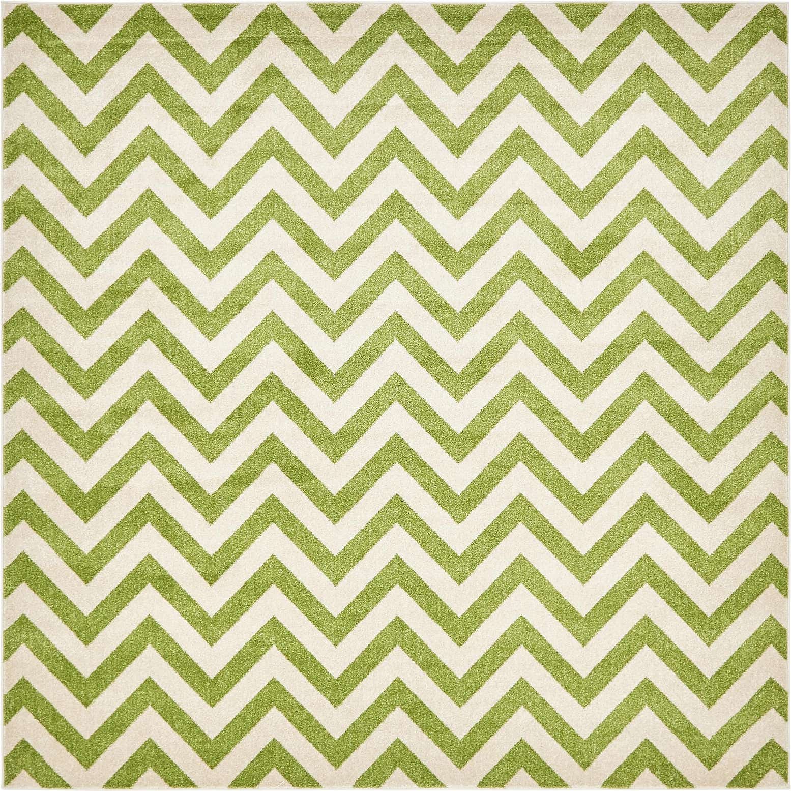 8' x 8' Chevron Square Rug