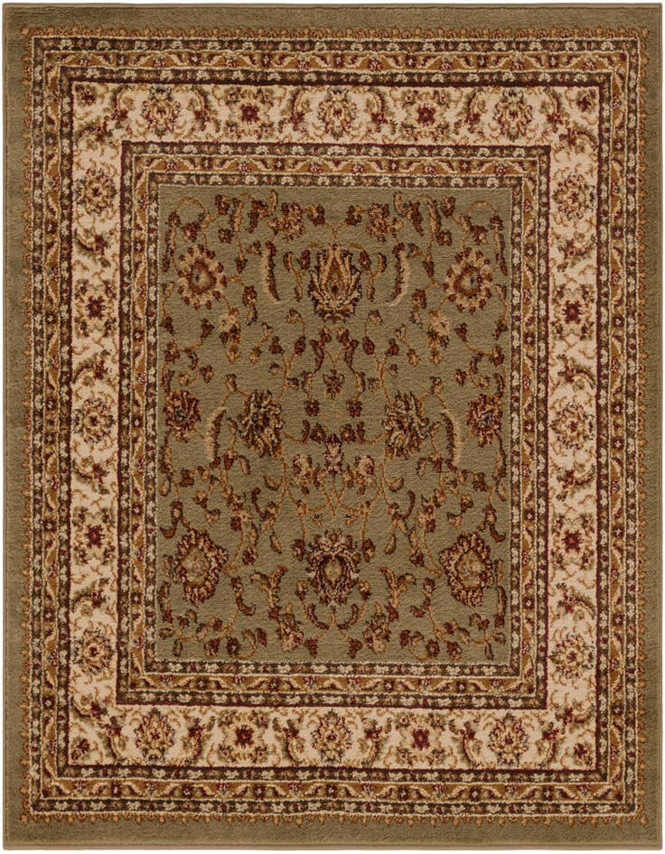 Detail image of 4' x 4' Classic Agra Square Rug