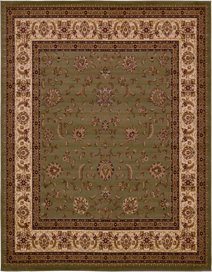 Detail image of 10' x 10' Classic Agra Square Rug