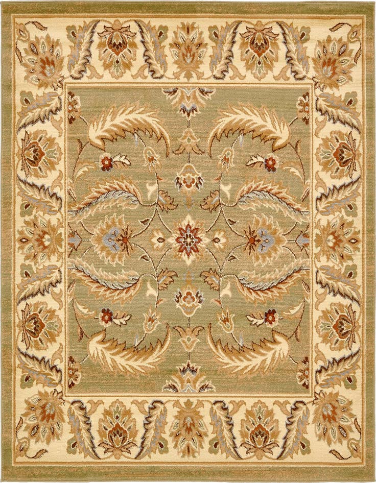 Detail image of 6' x 6' Classic Agra Square Rug