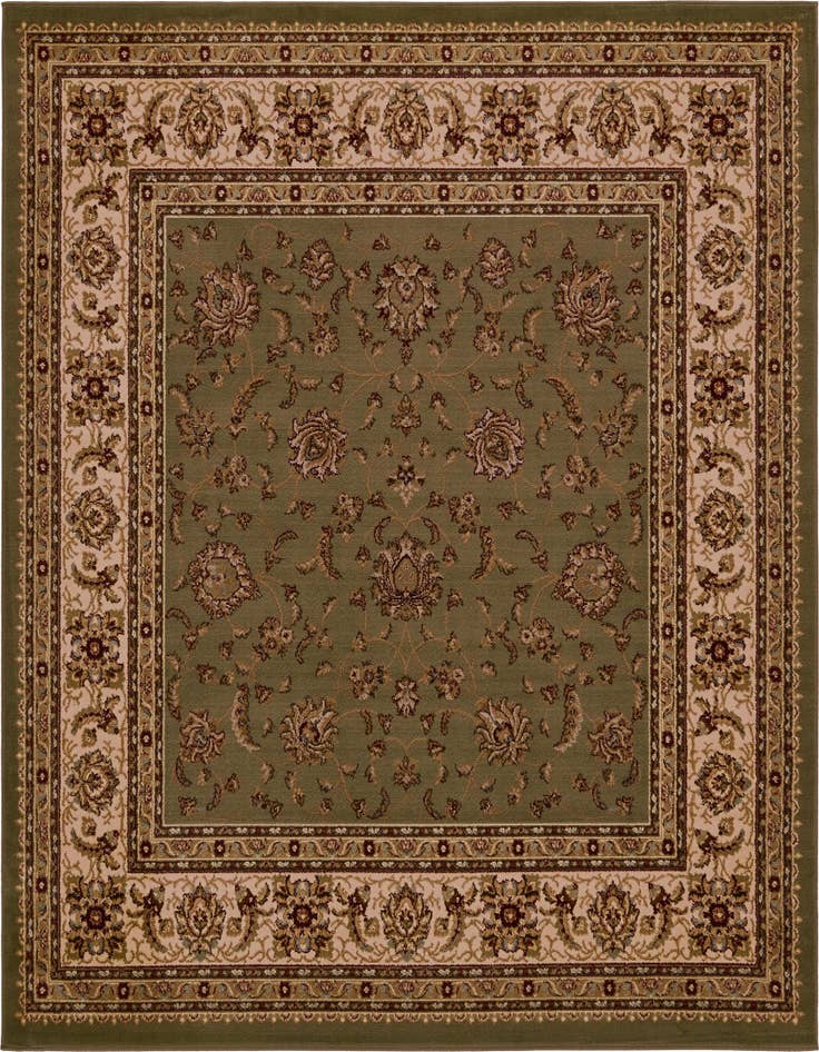 Detail image of 7' 10 x 7' 10 Classic Agra Square Rug